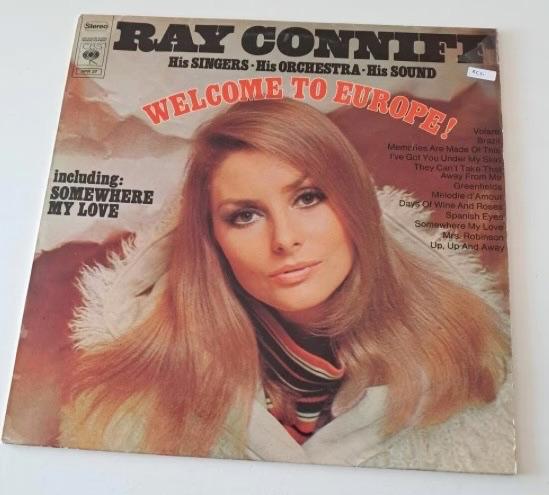 Ray Conniff Welcome to Europe LP, Ophalen, Gebruikt, 12 inch, Jazz