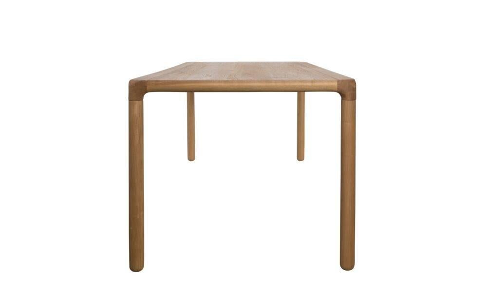 Table Zuiver Storm en frêne 220 cm — design scandinave, Huis en Inrichting, Tafels | Eettafels, Ophalen, Gebruikt, Design, 200 cm of meer