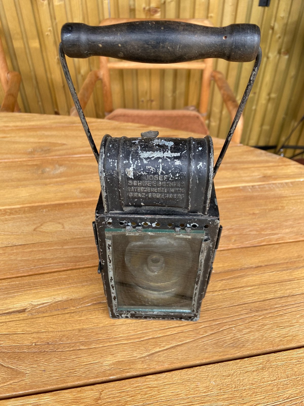 Duitse spoorweglamp wehrmacht, Ophalen of Verzenden