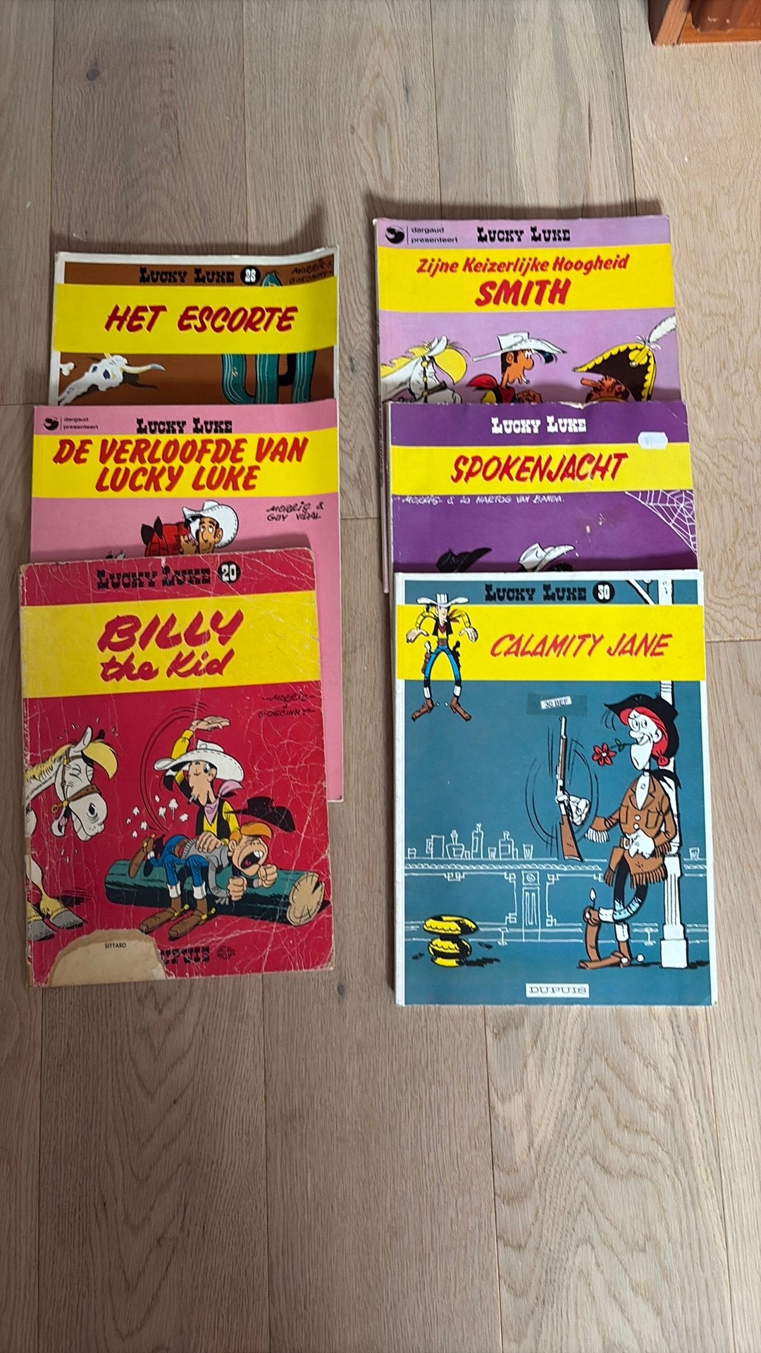 Lucky Luke, Livres, Enlèvement, Utilisé