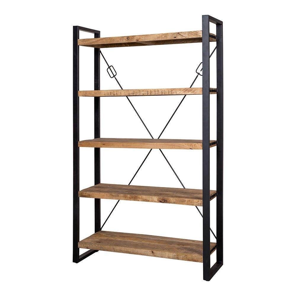 Étagère bibliothèque haut de gamme, Métal, 25 à 50 cm, Comme neuf, 100 à 150 cm