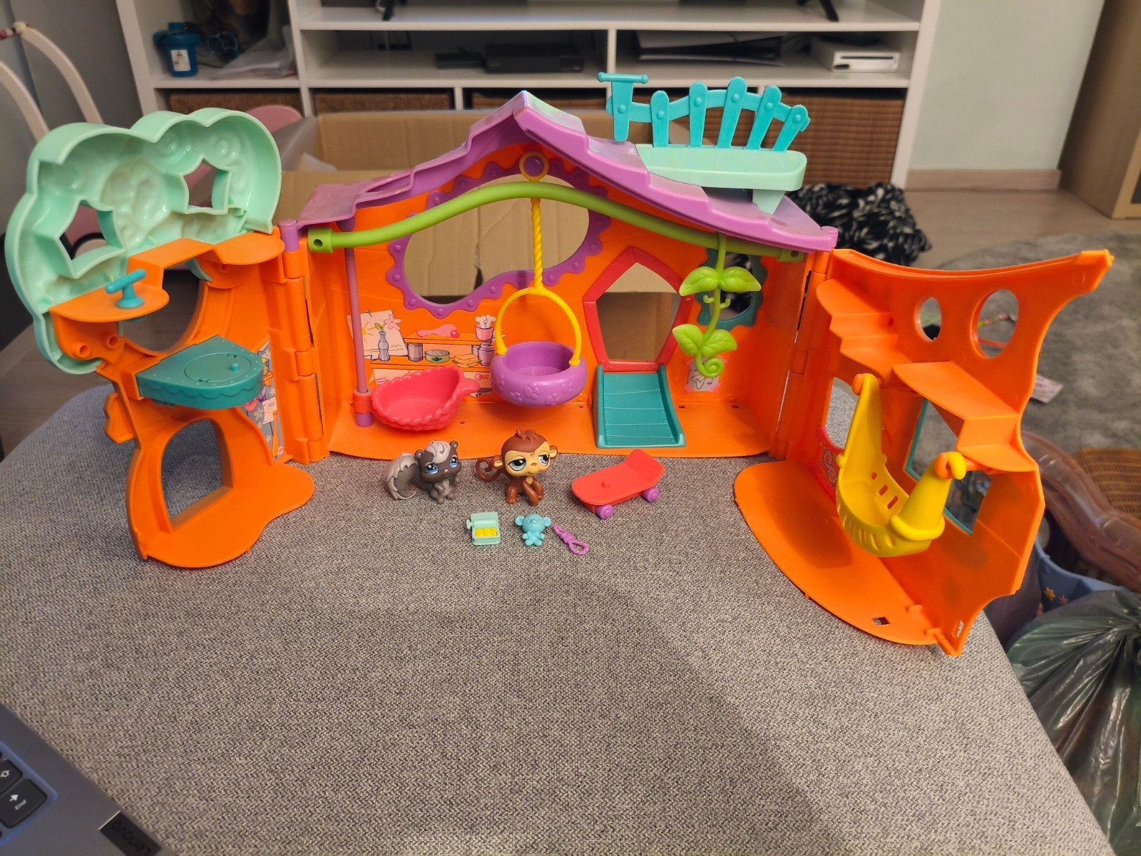 Littlest Pet Shop Dierenclubhuis, Kinderen en Baby's, Speelgoed | Overig, Ophalen of Verzenden, Gebruikt, Jongen of Meisje