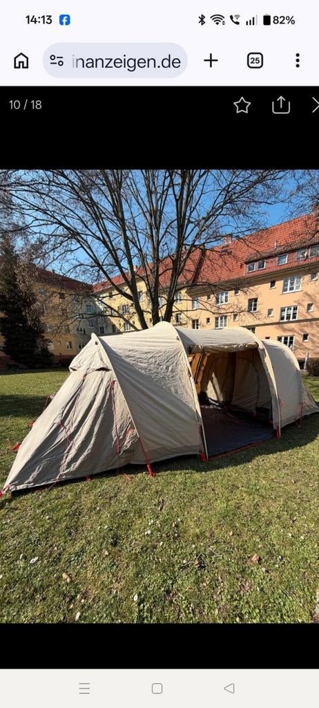 Familie tent nomad touarec 5, Caravans en Kamperen, Ophalen