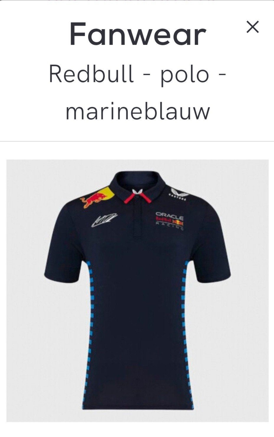 polo redbull verstappen, Enlèvement ou Envoi