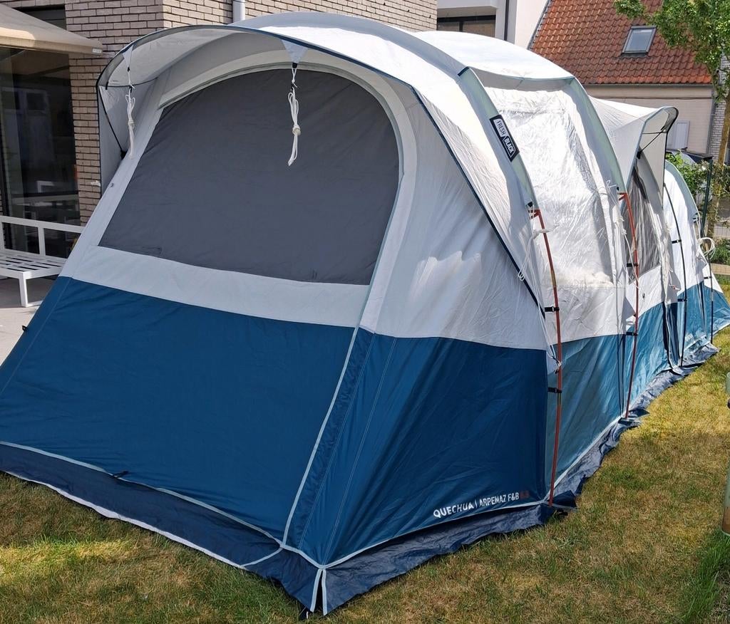 Tent 6 personen frech&black quecha 1week gebruikt, Ophalen