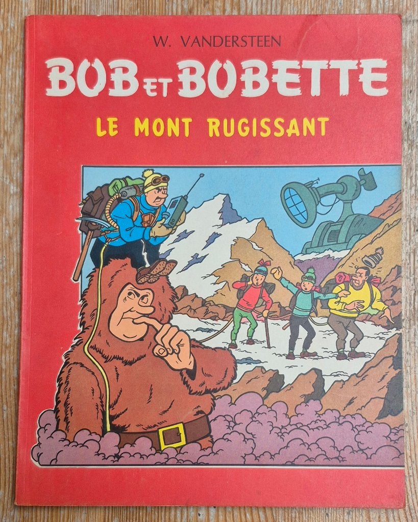 Bob et Bobette 48 Le mont rugissant EO bichromie 1965, Livres, Enlèvement ou Envoi, Willy Vandersteen, Une BD, Utilisé