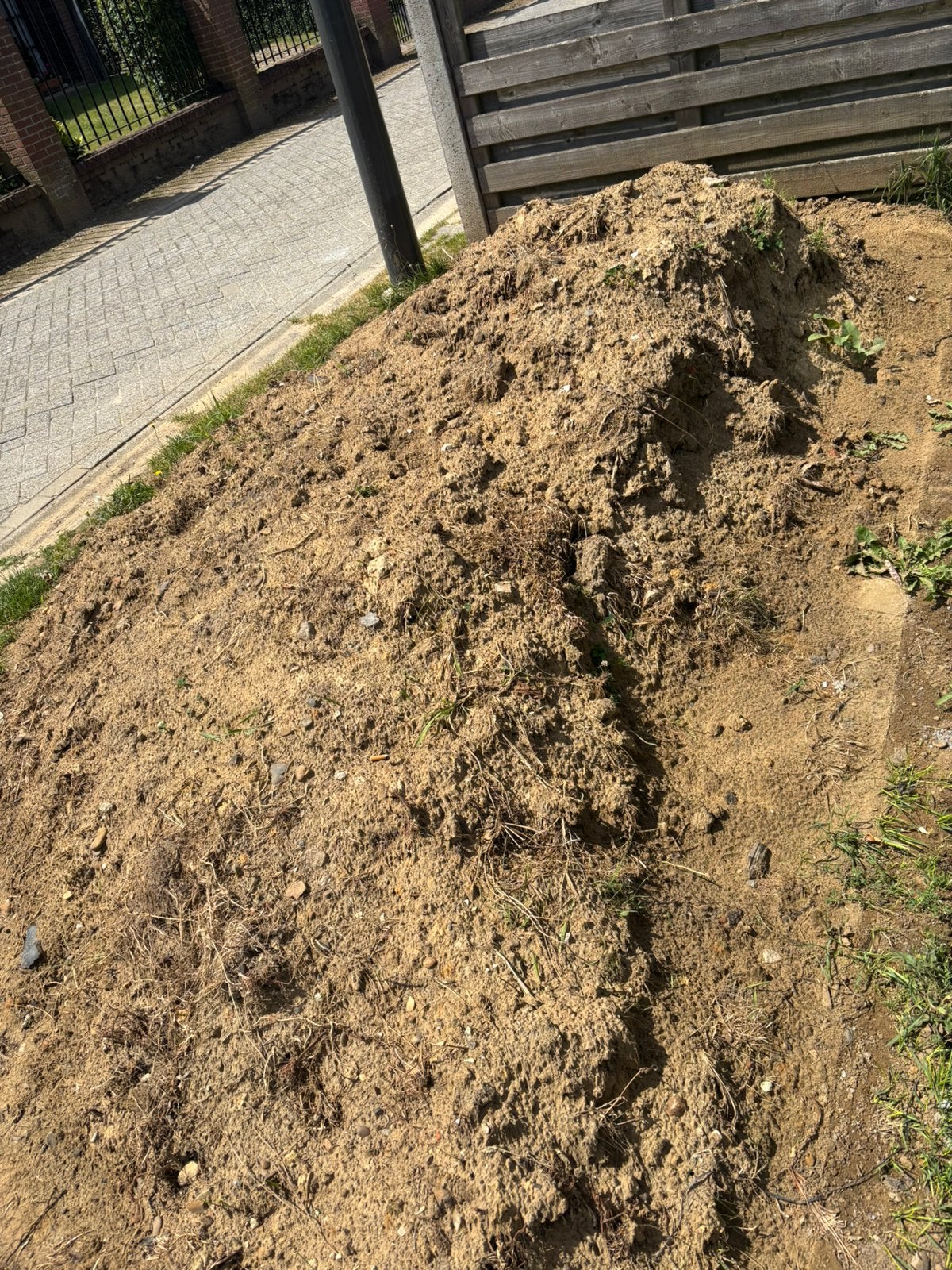 Gratis grond, Enlèvement