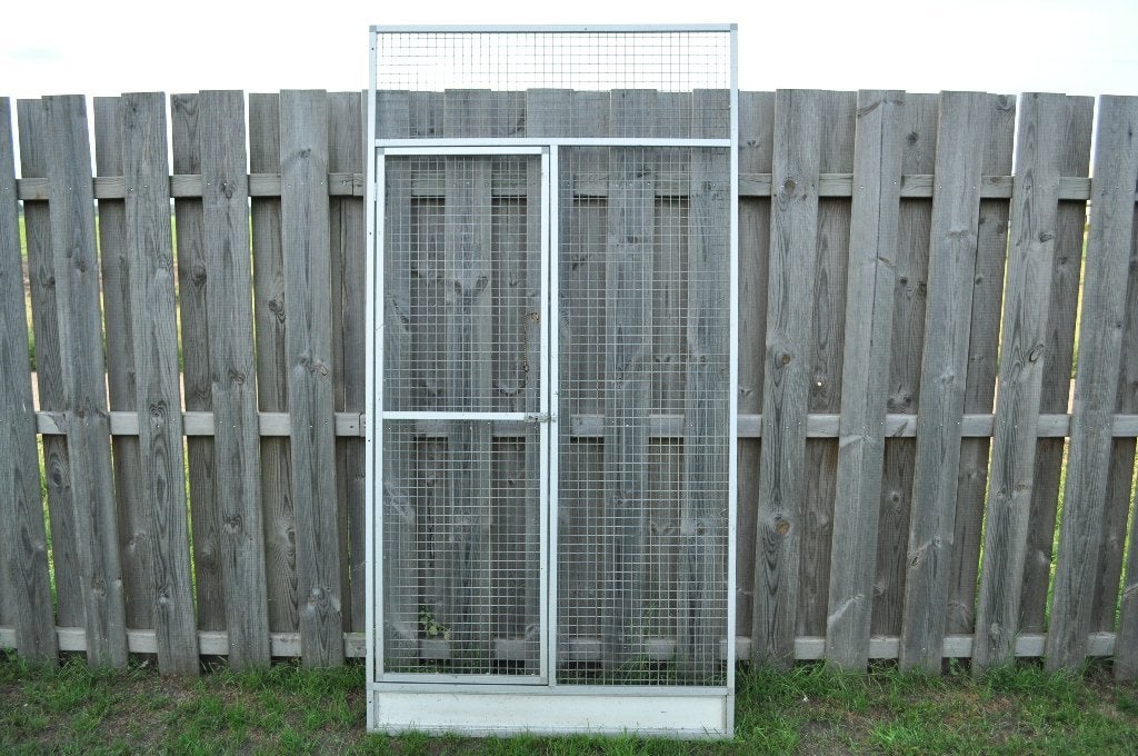 TK ; Aluminium voliere panelen, Ophalen, Zo goed als nieuw, Aluminium, Volière