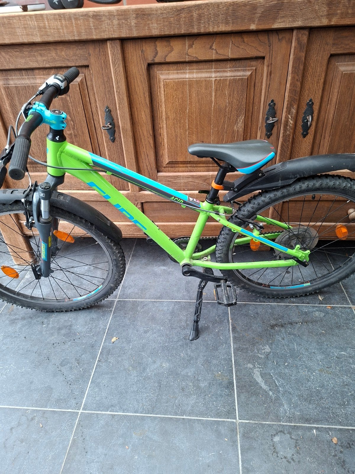 kinderfiets cube, Fietsen en Brommers, Ophalen, 24 inch of meer, Velgrem, Aluminium