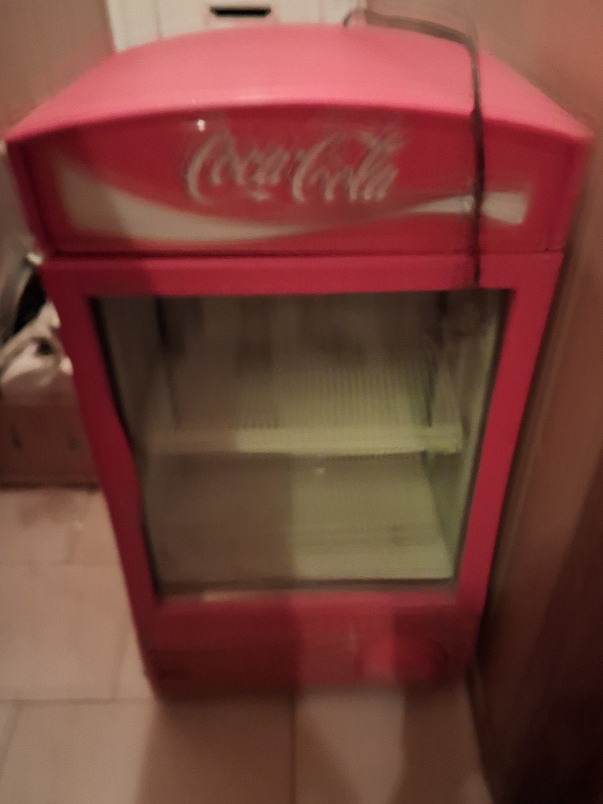 Coca cola koelkast, Verzamelen, Ophalen, Gebruikt, Gebruiksvoorwerp
