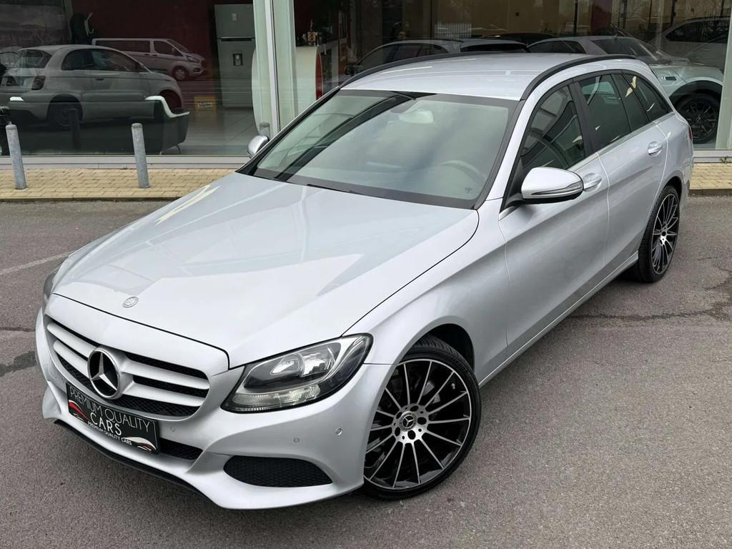 Mercedes-Benz C-CLASS 200 AUTOMAAT / TREKHAAK / PARKEERSENSO, 100 kW, Argent ou Gris, Achat, Euro 6