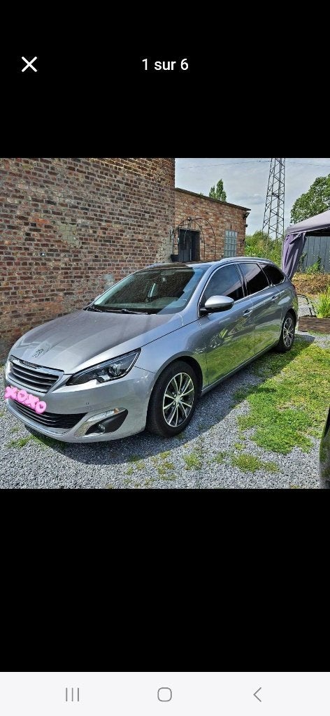 Peugeot 308 break 1.6 HDI, Auto's, Voorwielaandrijving, Automatische klimaatregeling, 5 deurs, Particulier