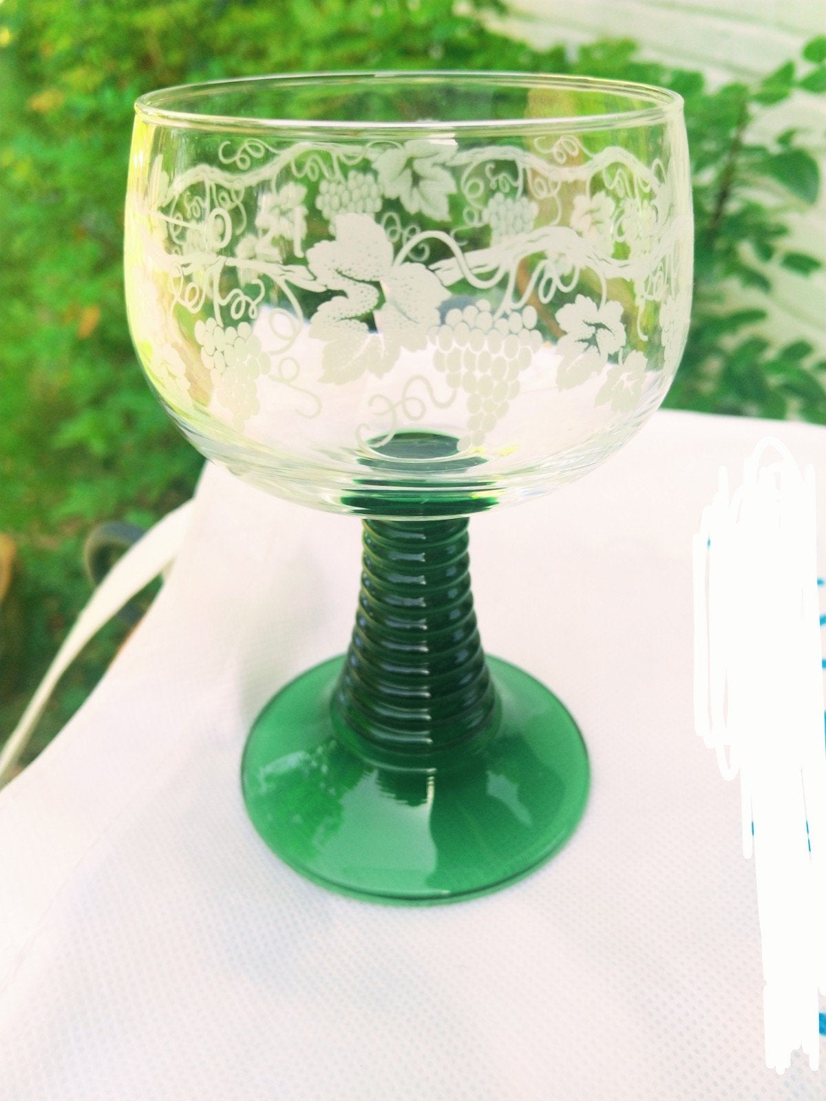Lot de 5 verres a vin d Alsace Roemer, Enlèvement ou Envoi