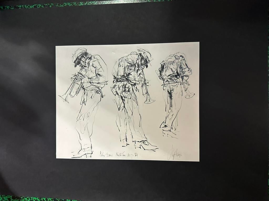 Miles Davis artwork, Antiek en Kunst, Verzenden