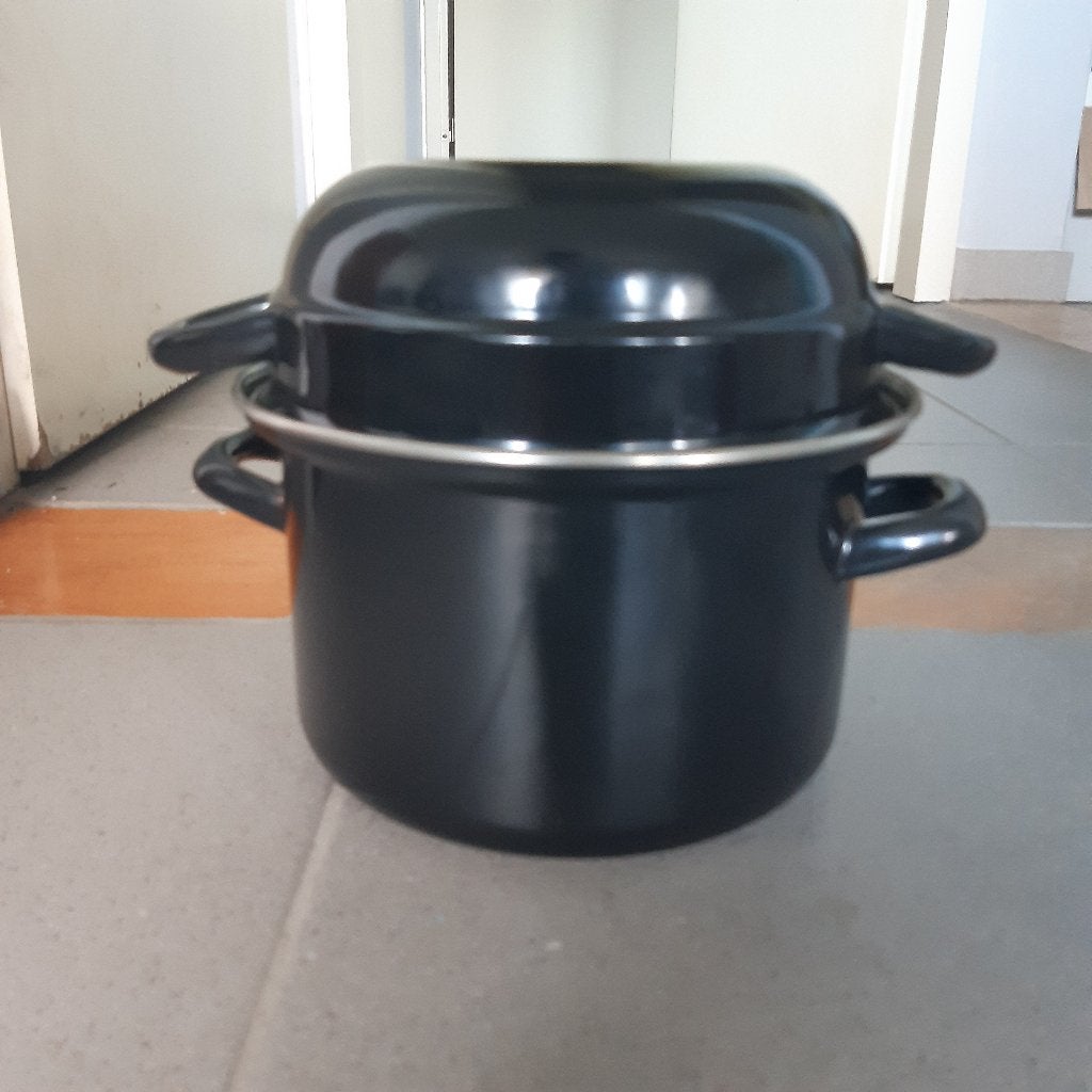 Casserole à moules, Avec couvercle, Enlèvement, Comme neuf, Autres types