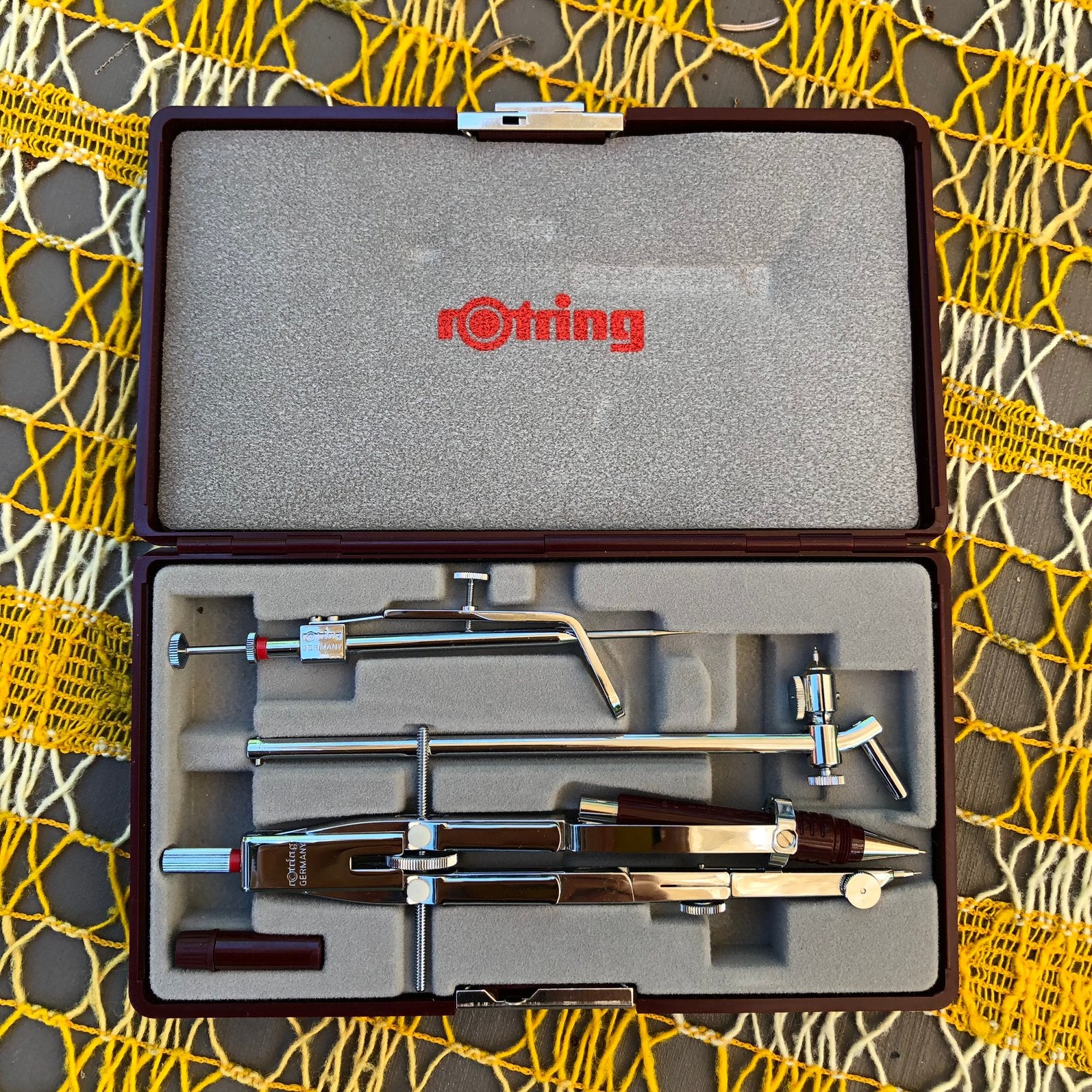 ROTRING passer set, Ophalen of Verzenden, Zo goed als nieuw