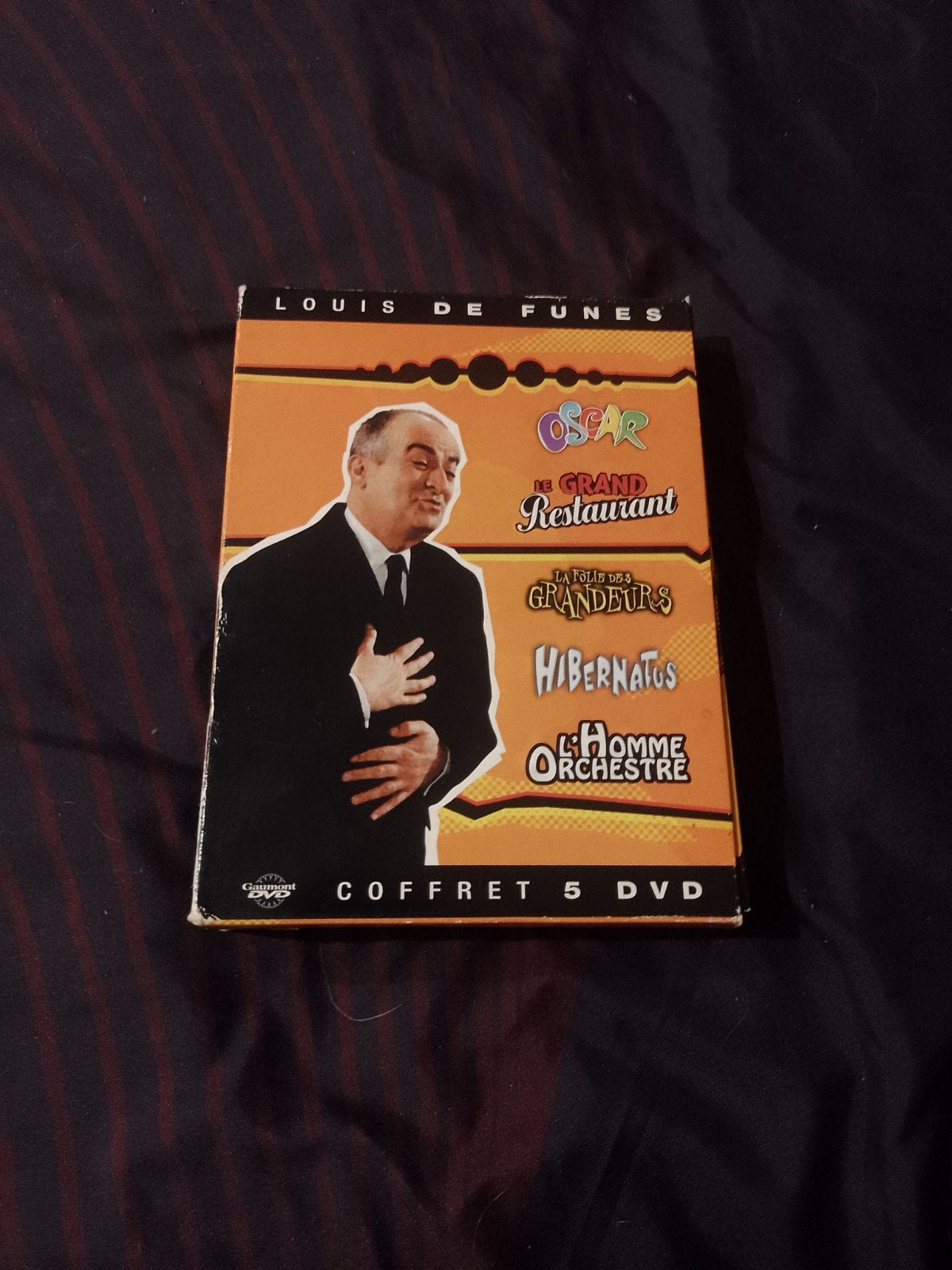 A vendre coffret 5 DVD Louis De Funes, Comédie d'action, Enlèvement ou Envoi, Coffret, Comme neuf