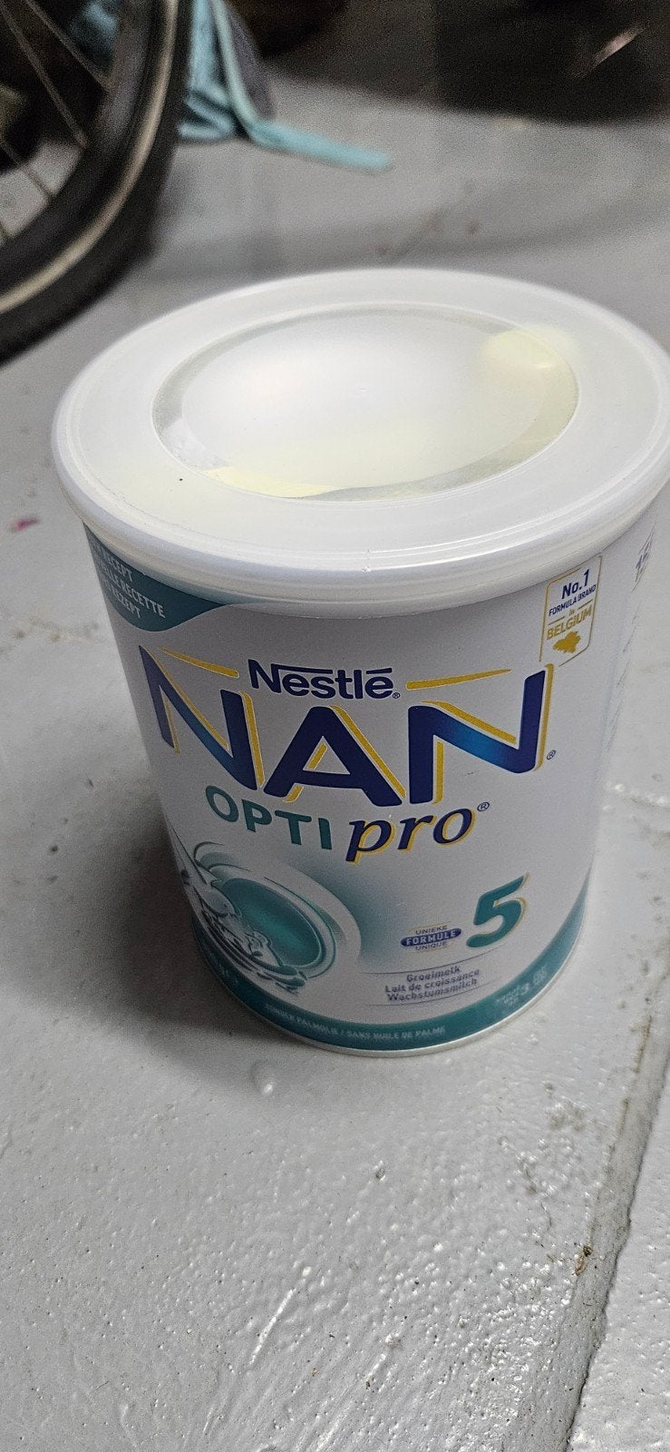 Lait de croissance, Enlèvement