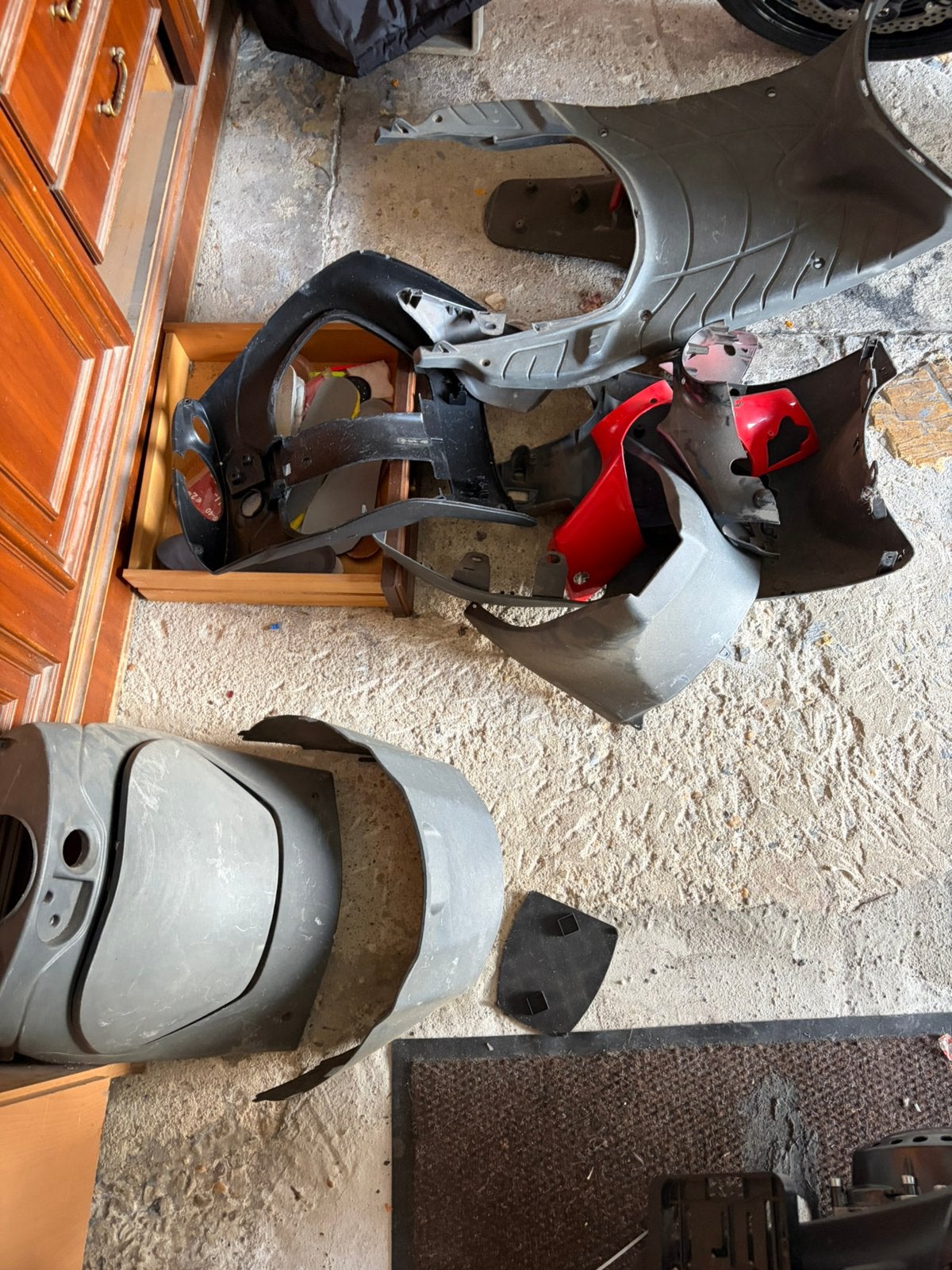 Piaggio binnen en buiten kappenset, Ophalen, Zo goed als nieuw, Piaggio