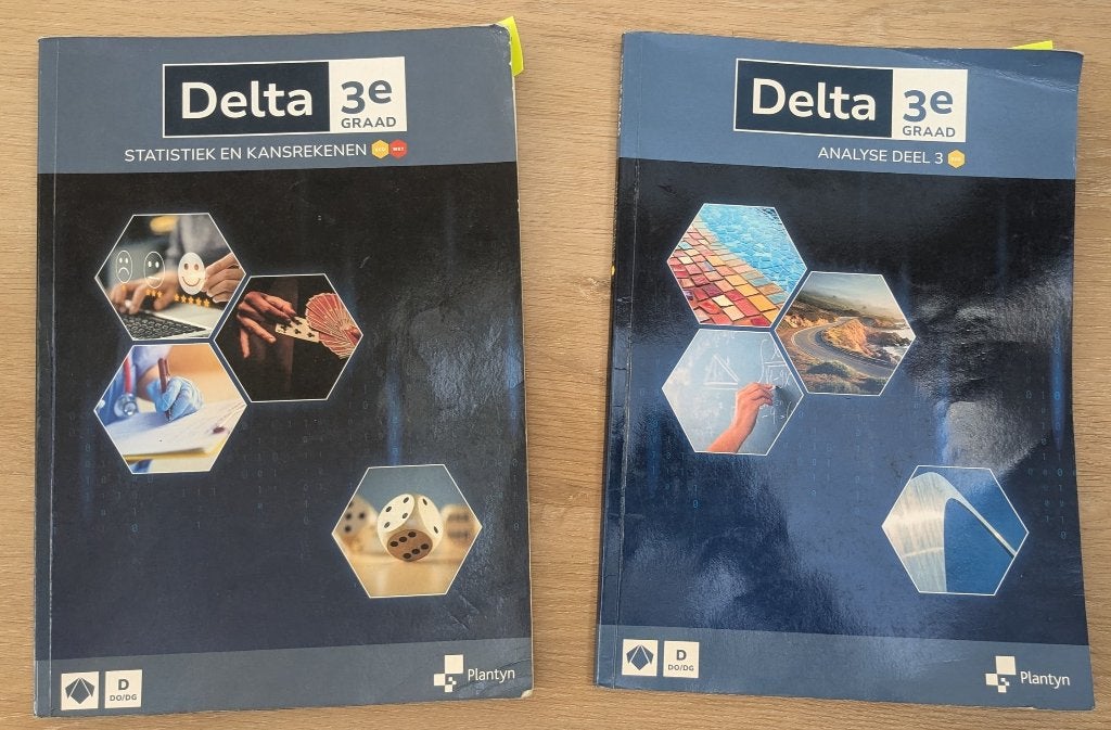 Schoolboek Delta 3, Boeken, Schoolboeken, ASO, Wiskunde A, Ophalen of Verzenden, Zo goed als nieuw