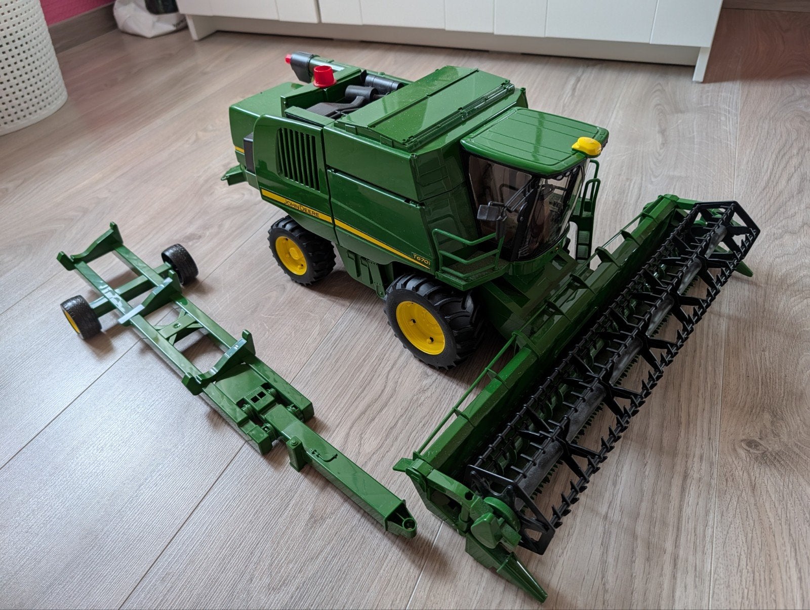 John Deere Dorser Bruder, Ophalen