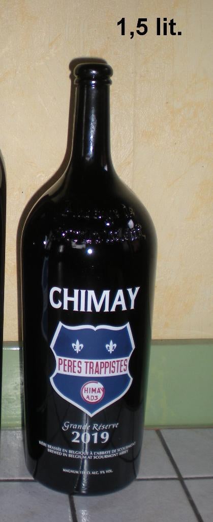 CHIMAY  Bouteille 1,5 litre vide année 2019, Collections, Marques de bière, Enlèvement ou Envoi, Utilisé, Bouteille(s)