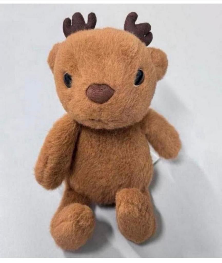 Jellycat Zeldzame Cute Rendier rare knuffel pluche Zeldzaam, Jellycat, Nieuw, Ophalen of Verzenden, Middelgroot (20 tot 80 cm)