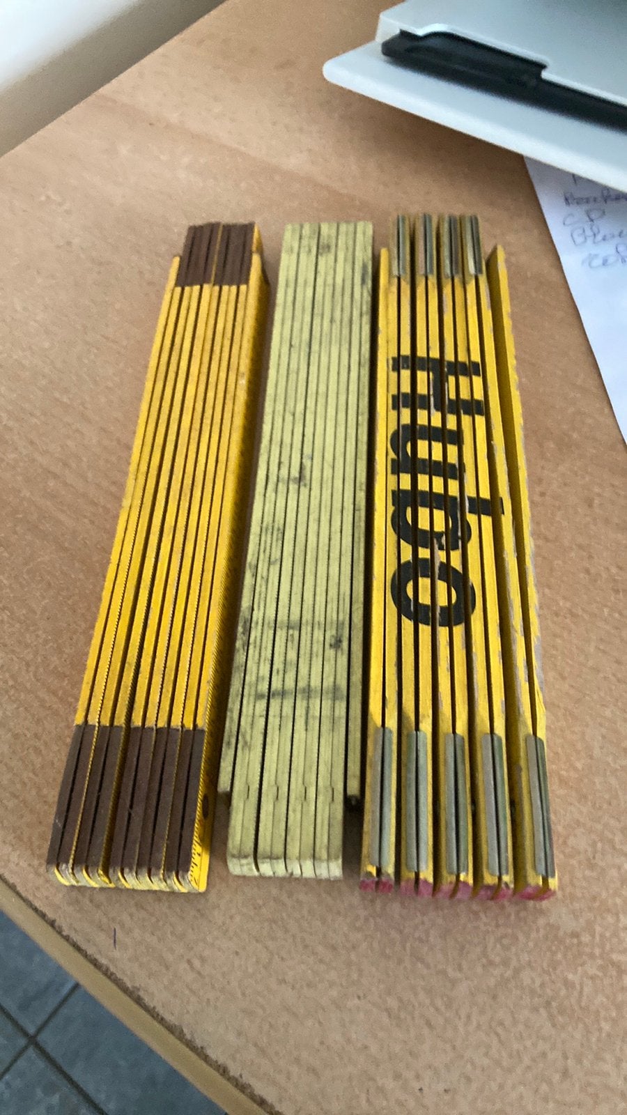 Vouwmeter, Antiek en Kunst, Antiek | Gereedschap en Instrumenten, Ophalen of Verzenden