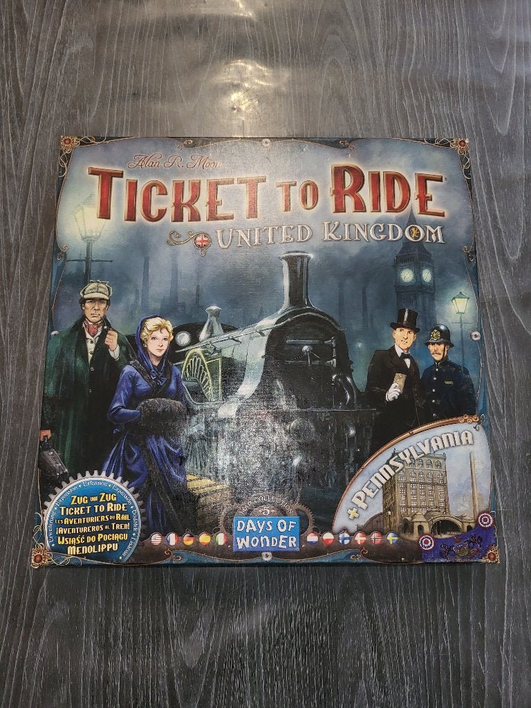 les aventuriers du rail UK, Envoi, Comme neuf, Days of wonder