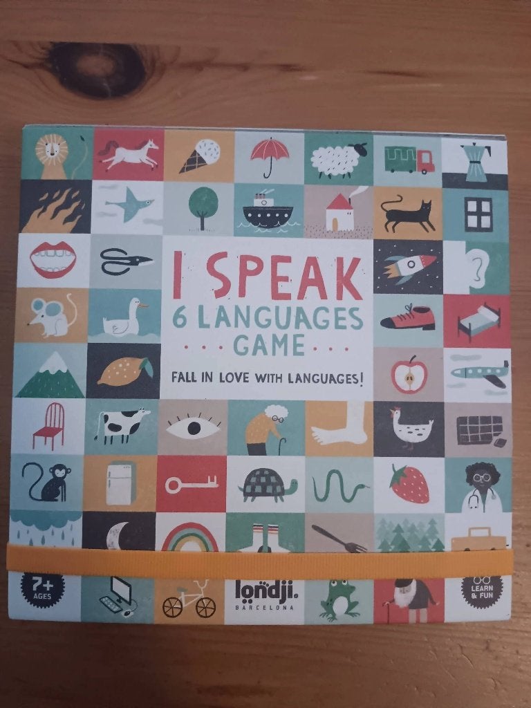 I speak 6 languages game, Londji, Ophalen, Zo goed als nieuw, Taal en Lezen