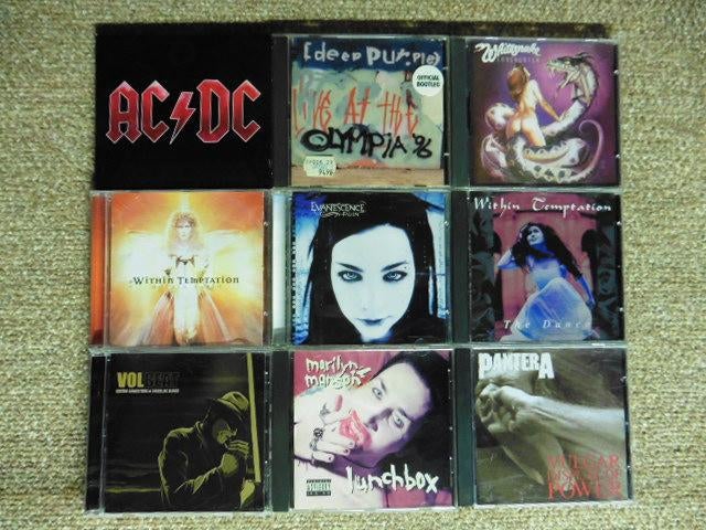 Hard Rock / Metal Pakket (9 cd's), Ophalen of Verzenden, Gebruikt