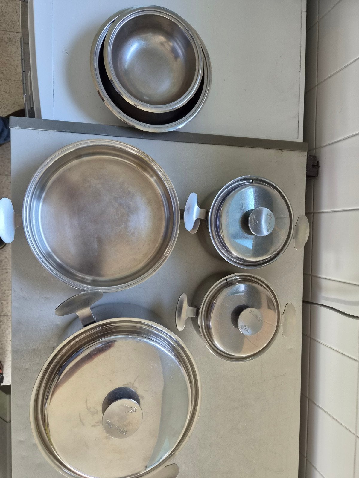 kookpotten " Vanstahl", Ophalen, Gebruikt, Braadpan, Aluminium