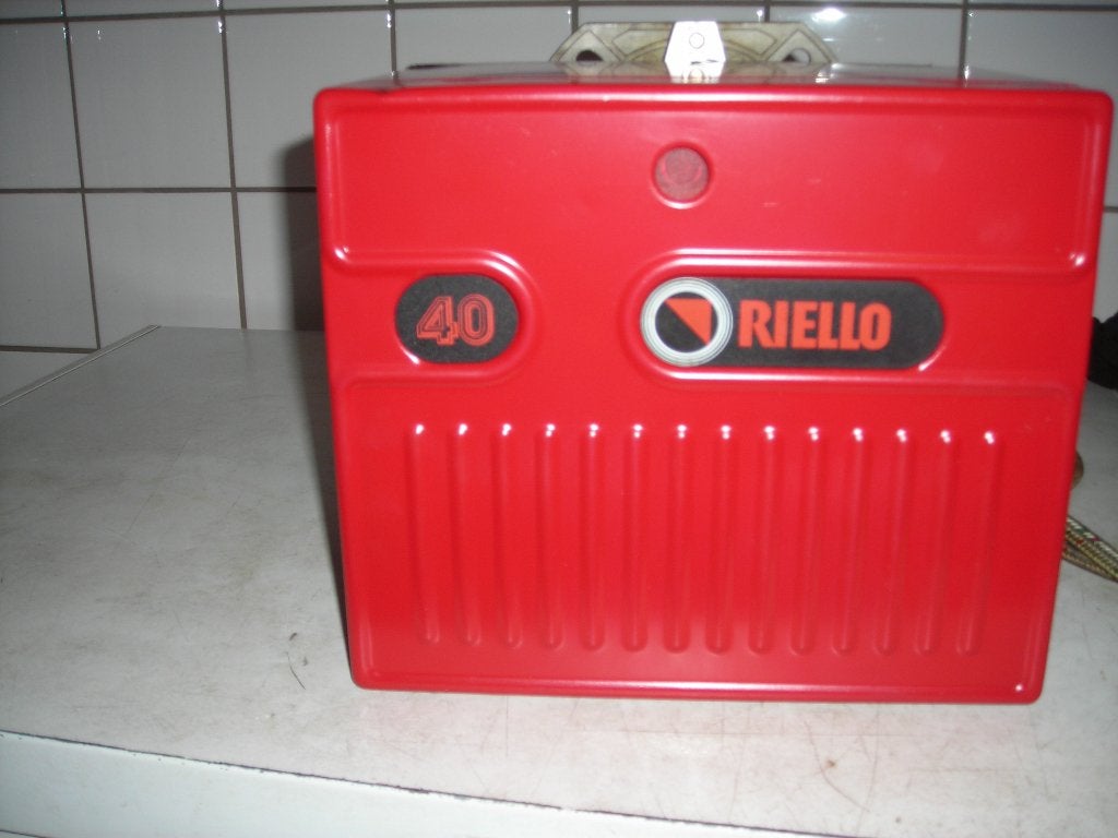 Mazoutbrander Riello 40, Enlèvement, Utilisé