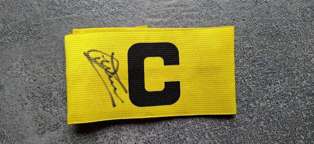 Aanvoerdersband met handtekening; Jasper Cillessen # Ajax, Verzamelen, Verzenden, Nieuw, Shirt