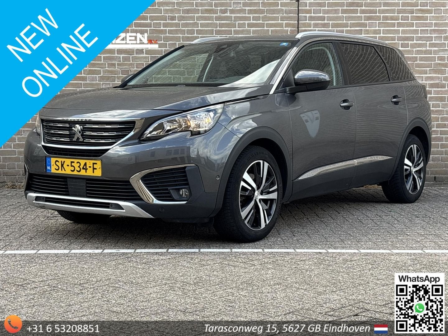 Peugeot 5008 1.2 PureTech Allure, Argent ou Gris, Achat, Entreprise, Electronic Stability Program (ESP)