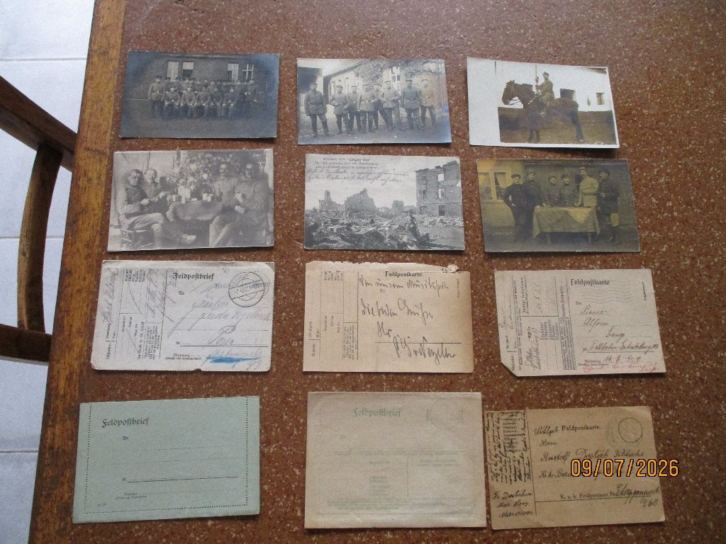 WO1: Lot feldpost., Ophalen of Verzenden