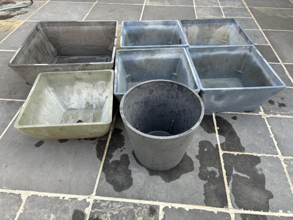 tuinpotten, Balcon, Carré, Synthétique, Enlèvement