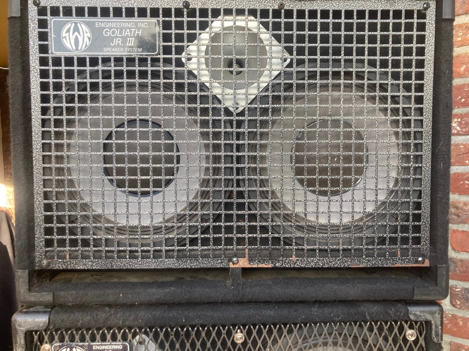 SWR bas speaker goliath junior III, Muziek en Instrumenten, Versterkers | Bas en Gitaar, Ophalen, Gebruikt