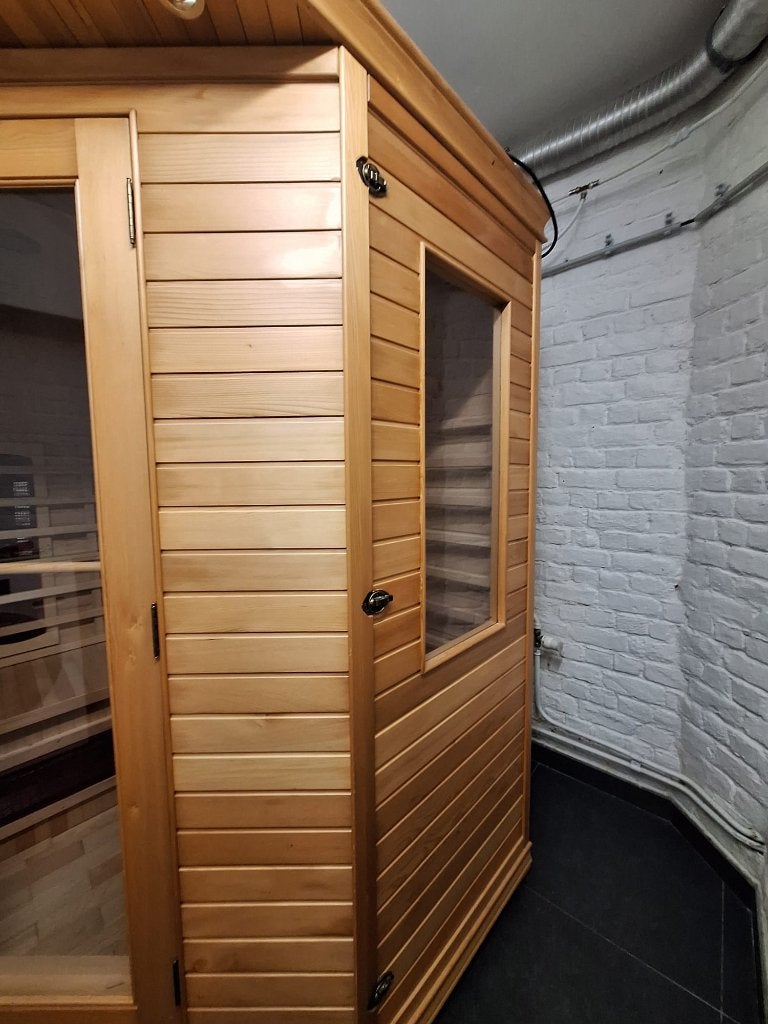 Nieuwe sauna om weg te geven, Sport en Fitness, Sauna, Ophalen, Fins of Traditioneel, Nieuw, Complete sauna