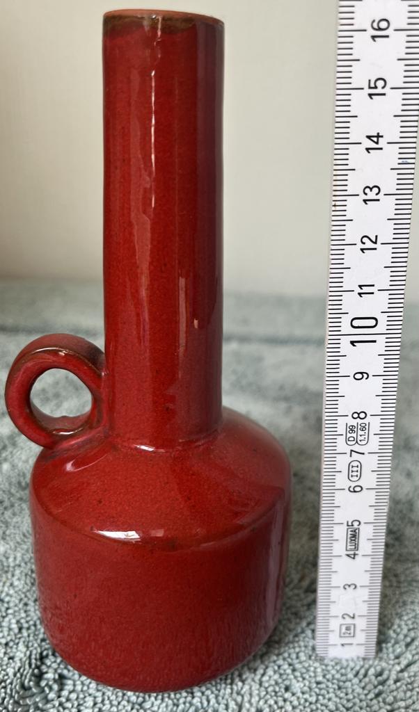 Klein vintage West Germany Rhein-Ruhr Keramik (RRK) vaasje., Huis en Inrichting, Woonaccessoires | Vazen, Aardewerk of Porselein