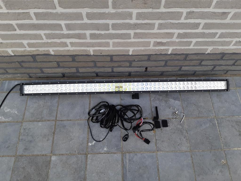 Ledbar Verstraler Curved 130cm 1200W licht voor Auto, Boot, Auto-onderdelen, Verlichting, Jeep, Nieuw, Ophalen of Verzenden