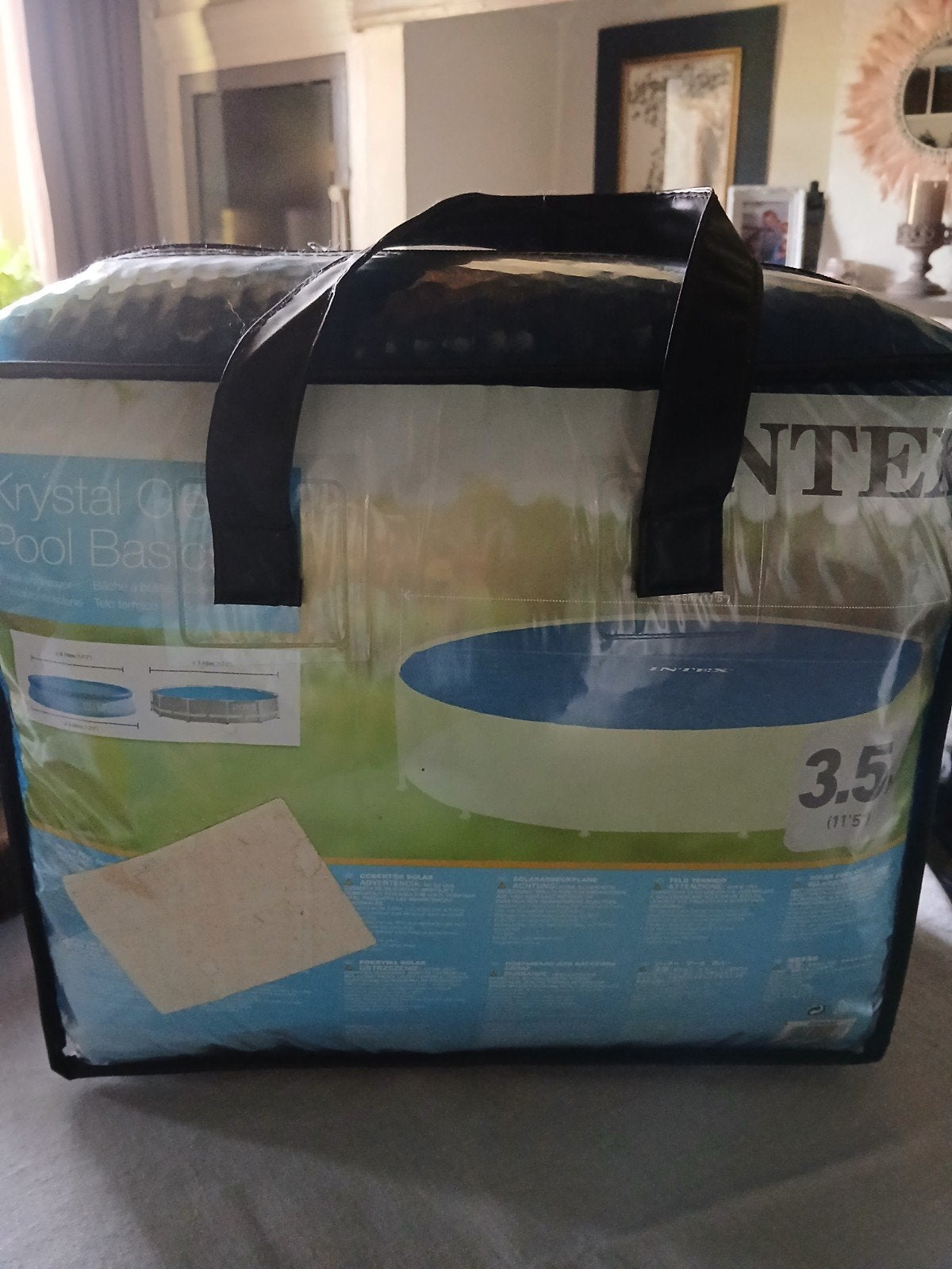 Nouvelle piscine avec accessoires, Jardin & Terrasse, Enlèvement, Neuf, Tapis de sol, Gonflable
