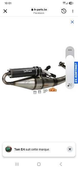 a vendre pot neuf mbk nitro 0491 06 34 61, Vélos & Vélomoteurs, Enlèvement ou Envoi