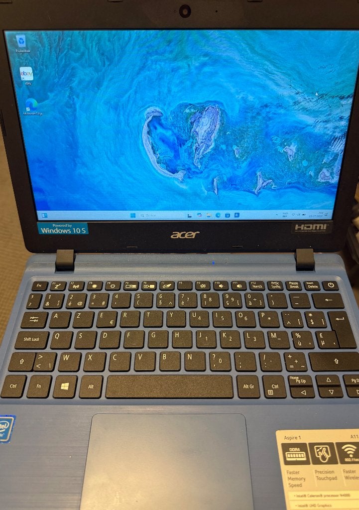 laptop, Computers en Software, Windows Laptops, Zo goed als nieuw, 11 inch, 4 GB, Azerty, Ophalen