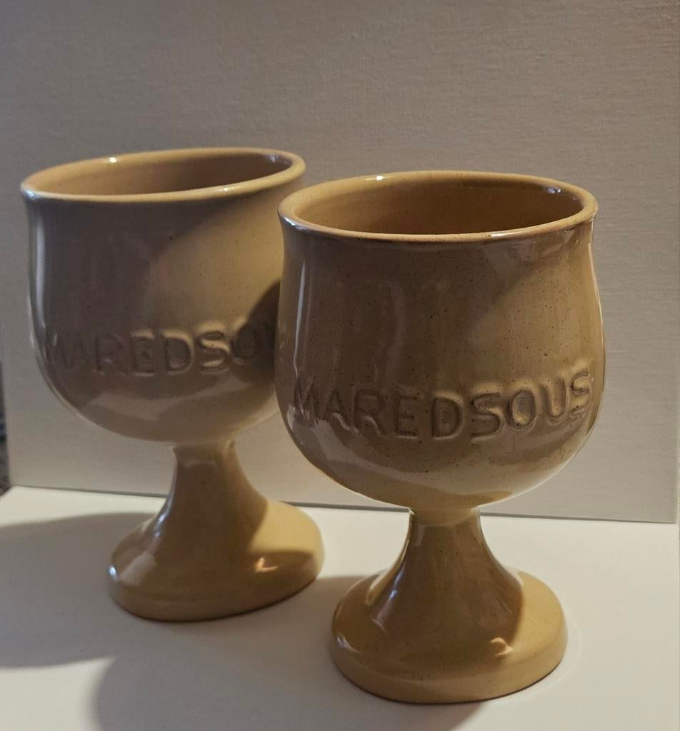 2 kelken Maredsous, Ophalen