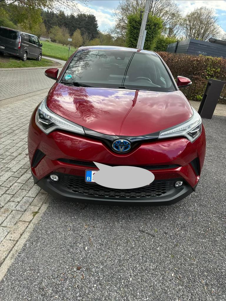 Toyota C-HR, Autos, Toyota, Rouge, Achat, 86 g/km, Noir