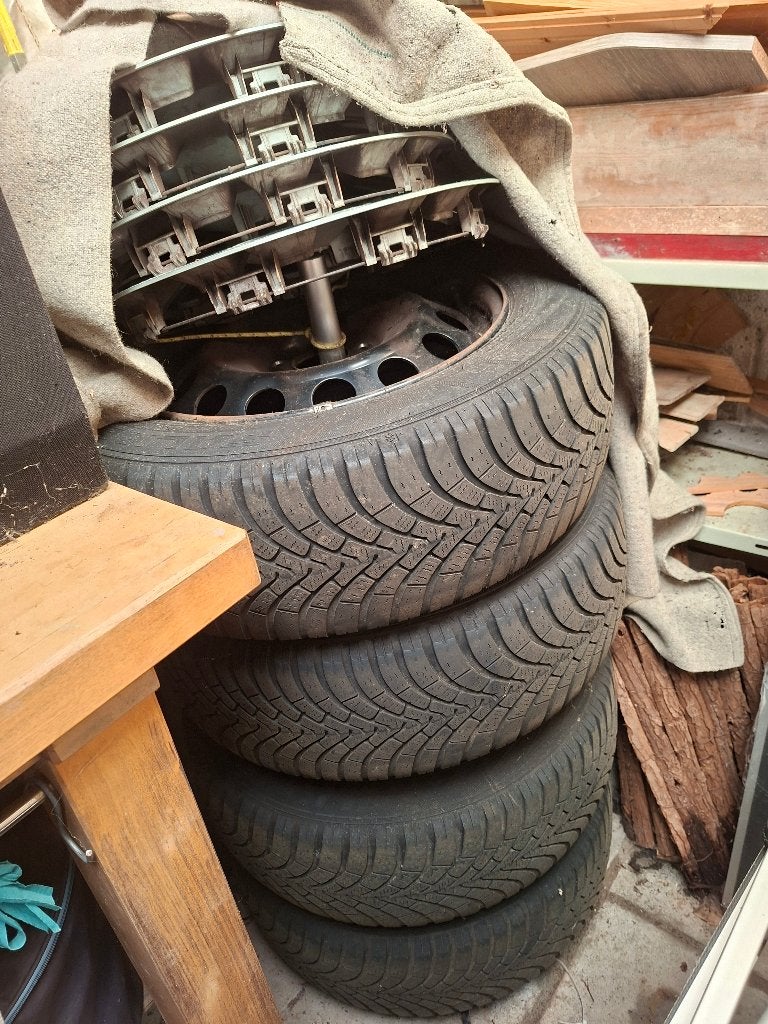 winterbanden, Auto-onderdelen, Ophalen, Gebruikt, 16 inch, Banden en Velgen