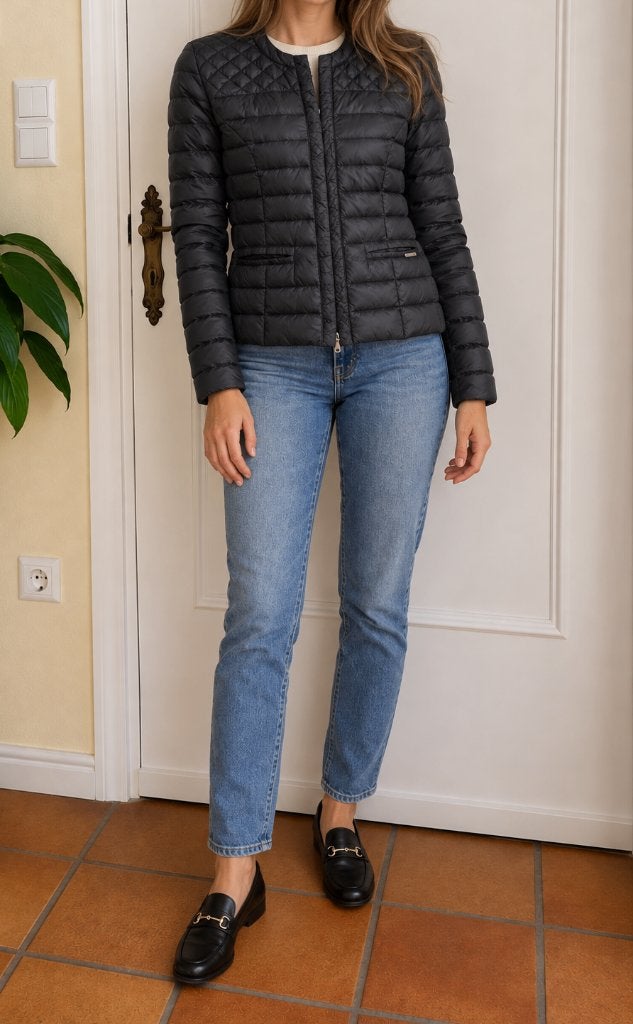 GUESS Los Angeles donsjack maat M, Kleding | Dames, Maat 38/40 (M), Guess, Zwart, Ophalen of Verzenden