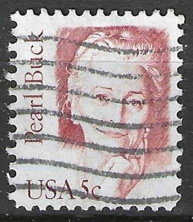 USA 1983 - Yvert 1481 - Pearl Sydenstricker Buck (ST), Verzenden, Gestempeld