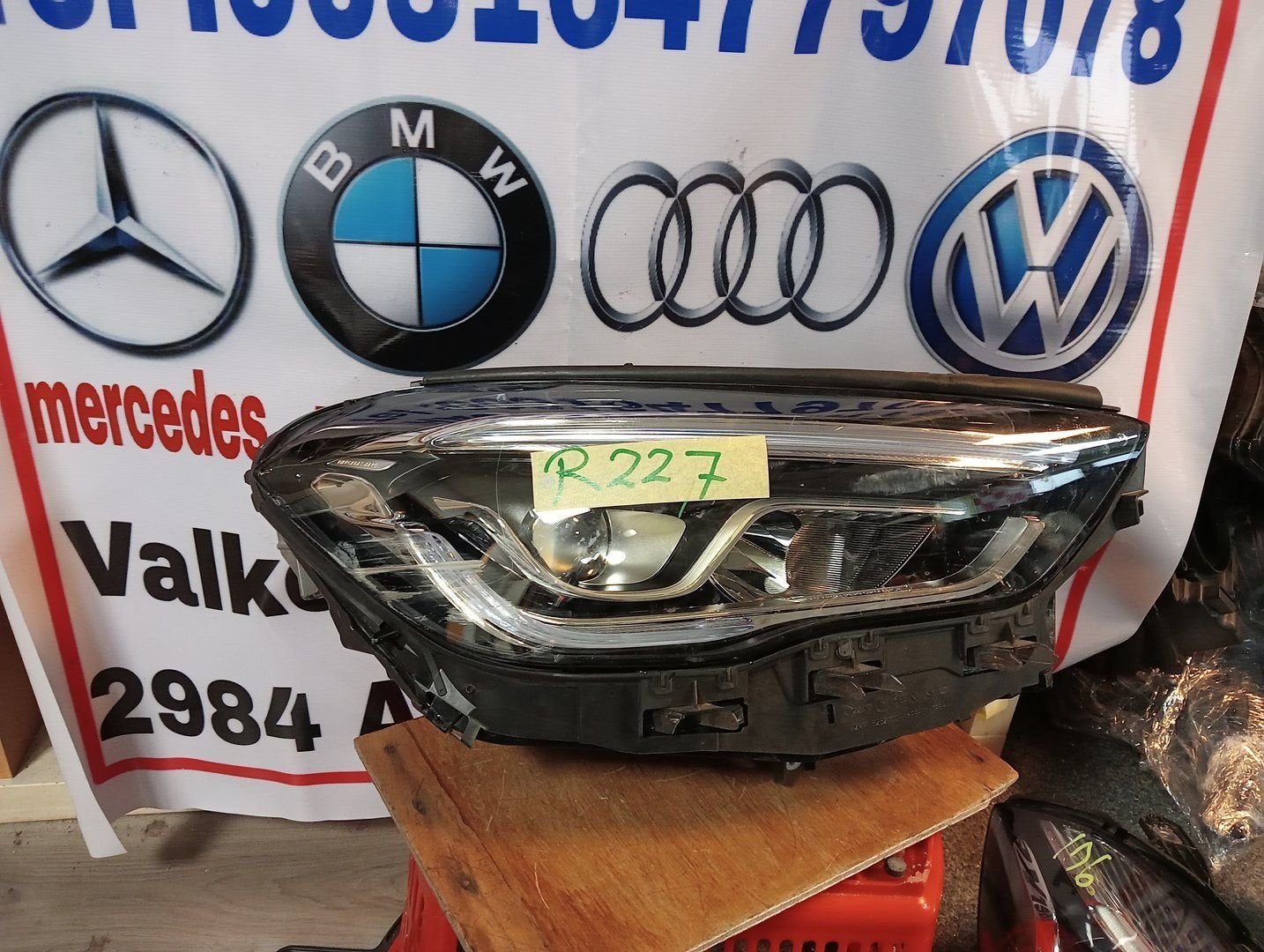 Mercedes GLA H247 LED performance koplamp unit, Gebruikt, -, Ophalen of Verzenden, -